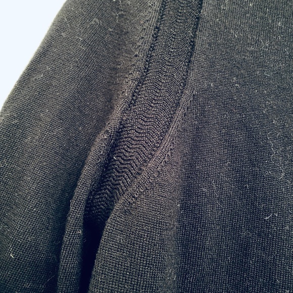 Banana Republic I Merino Pointelle Cardigan I Black I 2017 - Picture 14 of 16